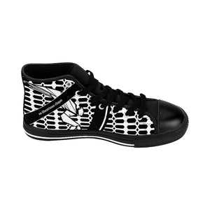 AIC'S Grid High-Top Sneaker BLK545