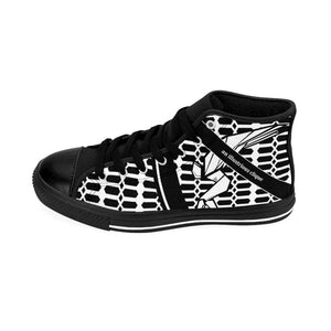 AIC'S Grid High-Top Sneaker BLK545