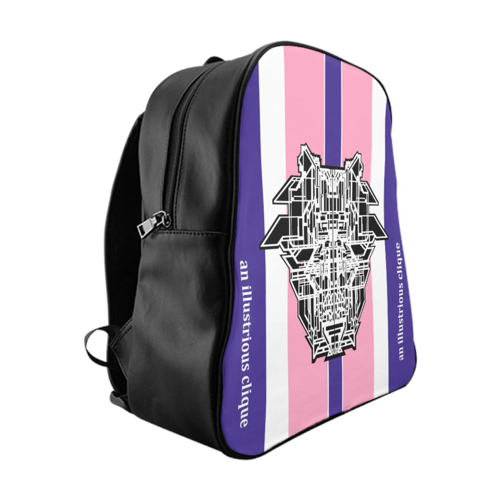 AIC'S Pink Racer Backpack