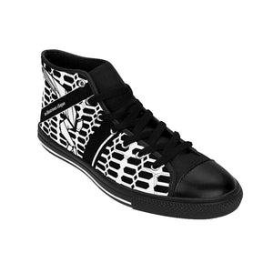 AIC'S Grid High-Top Sneaker BLK545