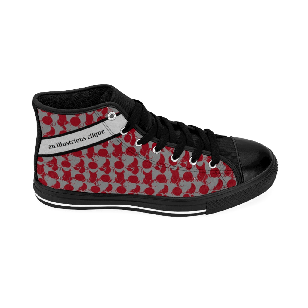 AIC'S Red Devil High-top Sneakers